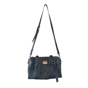 FRYE AND CO. Faux Leather Dark Brown Crossbody Bag